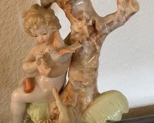 Arnart Cherub Candlestick Holders PAIR	 