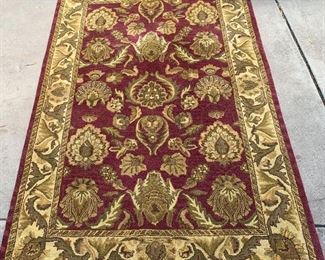 India House Nourison 5x8 Wool Rug #2	5x8ft	