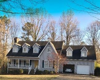 This house is three stories with the inclusion of a large basement. It consists of 3,000 sq. ft. with a four car  garage and basement It is on a beautiful quiet lot and will be placed on the market after the estate sale.