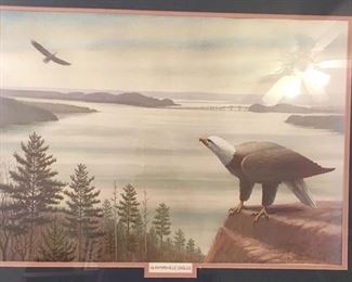 Gene Price Lithograph