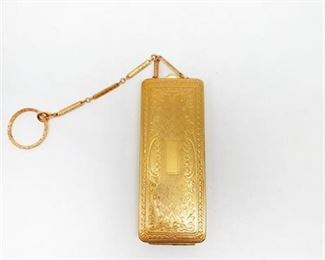 Lot 248 
Antique Richard Hudnut Du Barry Ring/Dance Compact