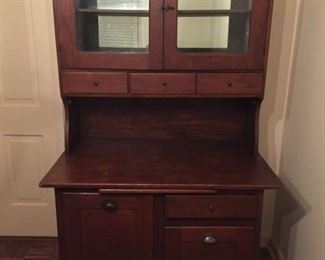 $800 OBO Antique Baker's cabinet with flour bin; Hoosier style baker's cupboard; china cabinet;