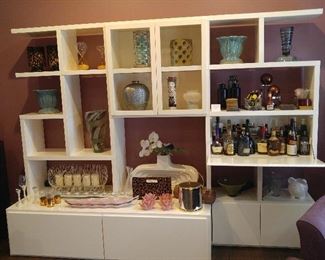 Decorations; great 70s wall unit