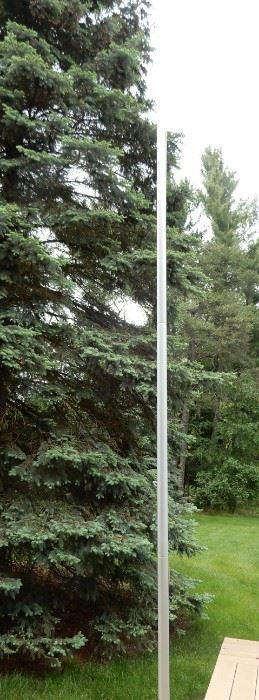 EVERYONE NEEDS A FLAGPOLE THAT CAN BE ADDED TO YOUR DECK OR BURIED IN YOUR YARD