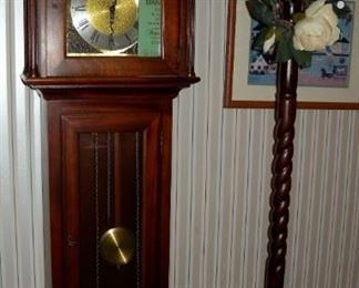 Grandfather clock, Ridgeway Clocks,  Gravely Furniture Co., Ridgeway, VA