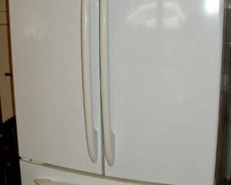 GE Profile™ ENERGY STAR® 22.0 Cu. Ft. Refrigerator with Internal Dispenser, model PFSF2M1YC-WW. Approx. Product Dimensions (WxHxD) (in.) 32 3/4 in x 68 5/8 in x 35 in.