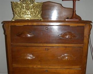 Jacobean carved chest of drawers
