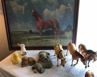 Horse art and Breyers