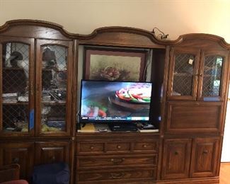 FREE ENTERTAINMENT CONSOLE (TV not included)