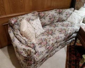 Floral sofa