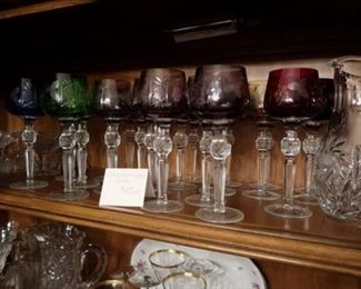 Czech wine glasses