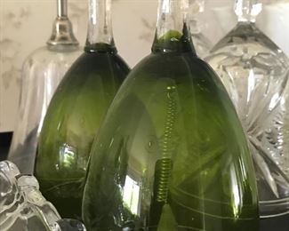 Vintage glass bells 