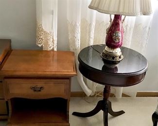 Vintage end tables, vintage nightstands