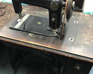 Vintage sewing machine