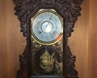 Old hanging kitchen clock