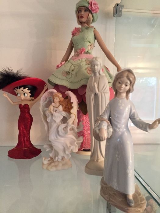 Collectible dolls, figurines