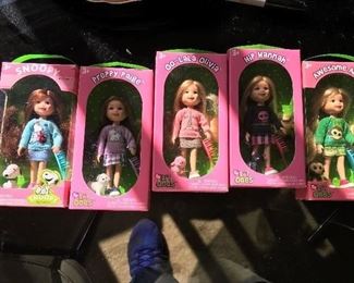 Set of 5 Mint in Box Li'l Ones dolls