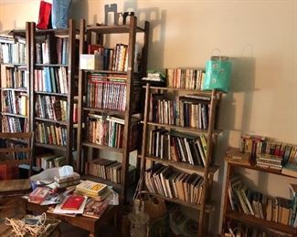 Books and more books - history, crafting, religious, regular reading, etc.