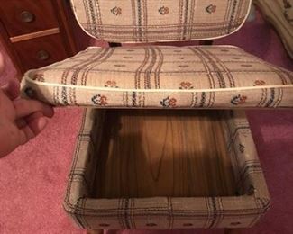 sewing chair-- open