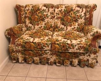 Broyhill floral loveseat--we have the matching 3 cushion sleeper sofa and the ottoman!