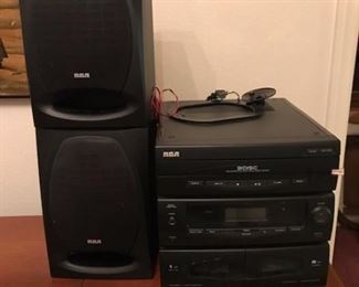 RCA multi stereo-- CD does not work but the Cassettes do