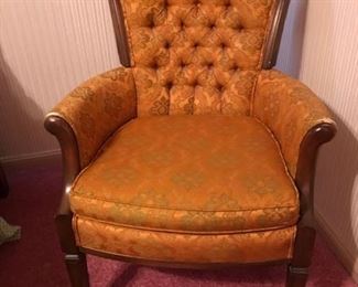 gold chair (sans striped slip cover)