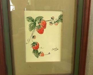 Strawberry painting #2