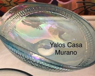 Beautiful dish by Yalos Casa- Murano 