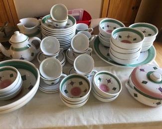 Italian dinnerware; Caleca Dishes from Italy "Gina"