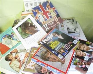 And also a lot of Charles And Diana magazines