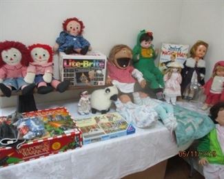 Some of the other dolls 