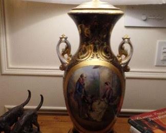 Pair of Old Paris Vase Lamps, $1,500 for pair