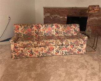 Fab chintz,  exciting vintage focal point.find 