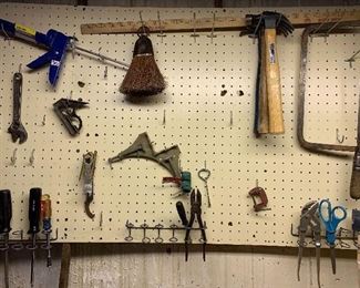 Nice selection of solid hand tools. 