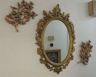 Vintage Home Interiors mirror set