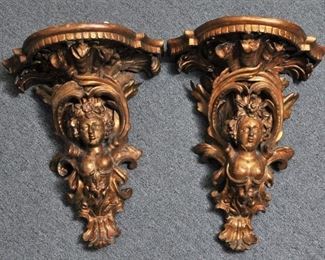 18th c. Wall Brackets