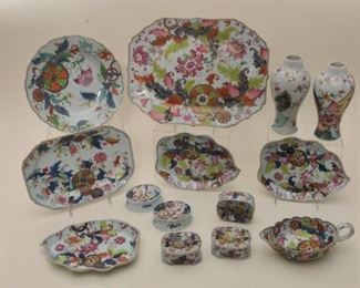 30 Pieces of Tobacco Leaf export porcelain