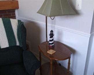 End Table with Lamp