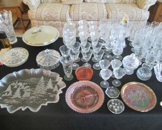 Glassware and goblets