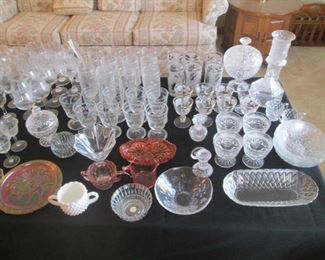 Glassware and goblets