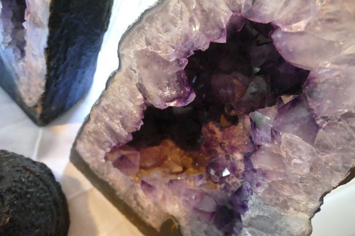 Amethyst closeup. This one weighs about 12 pounds.