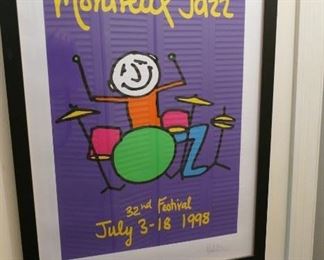 only 350 printed! brighten up your home or office with this autographed limited edition by genesis drummer phil collins. 