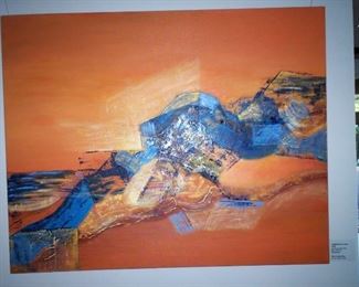 Caminho do Sol, Neidra Dantas, Brazil, 2007, acrylic on canvas