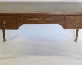 Century Continental Bronze Mounted Leather