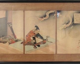 CHIKANOBU Yoshu Tajima no Kami Norimasa
