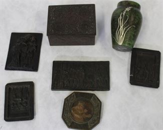 Collectible Lot Of Assorted Bronze Metal Items