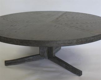 Ebonised and Cerused Oak Coffee Table