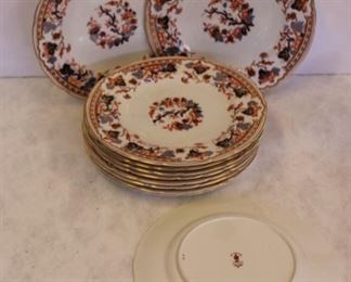 Group of Royal Crown Derby Plates For Tiffany