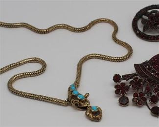 JEWELRY Grouping of Victorian Ladies Jewelry