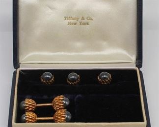 JEWELRY Schlumberger for TCo kt Gold Cufflinks